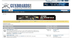 Desktop Screenshot of forums.gunboards.com