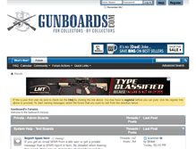 Tablet Screenshot of forums.gunboards.com