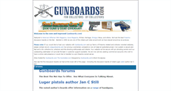 Desktop Screenshot of gunboards.com